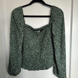 Abercrombie & Fitch Smocked blouse - size Medium